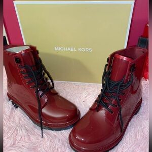 Size 8 Michael Kors rainboots